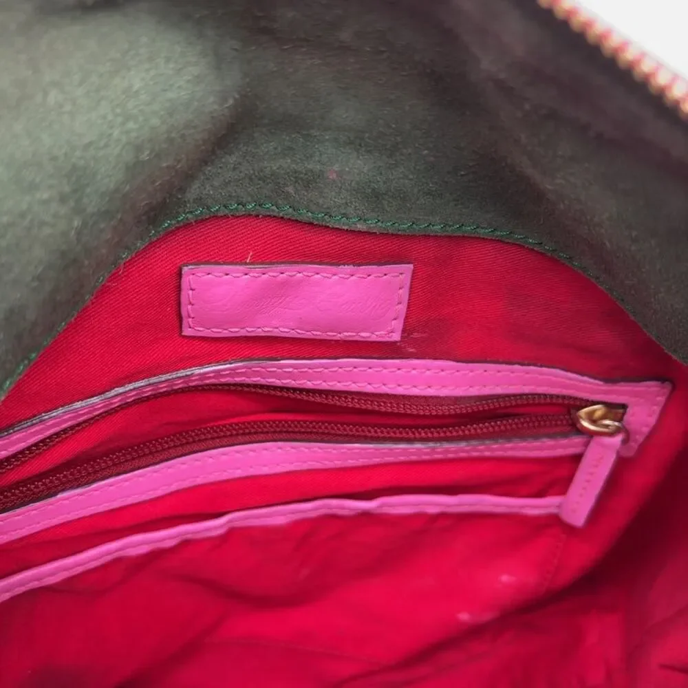 Dooney & Bourke Custom Flamingo Pink Florentine Satchel